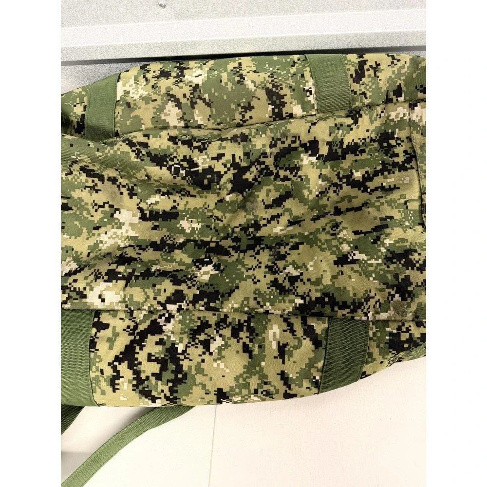 US Navy NWU Digital Woodland Camo Large Deployment Duffel Bag USN